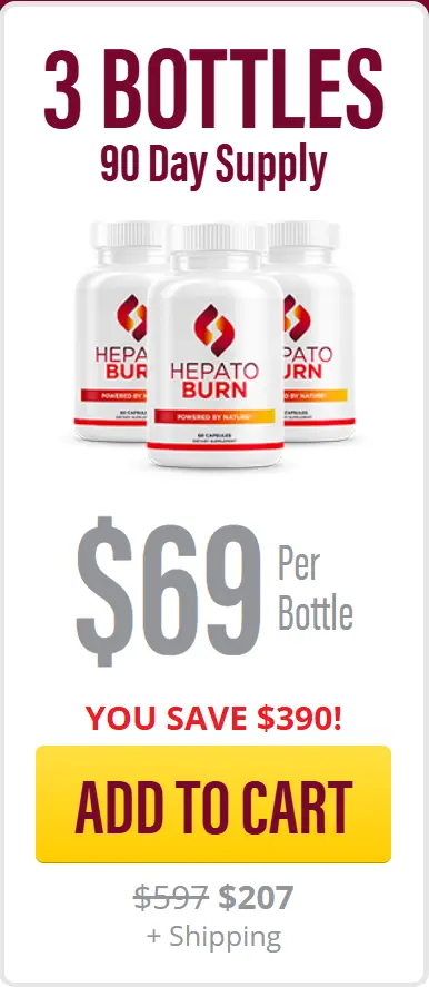 Hepatoburn hepato burn order 3 bottles